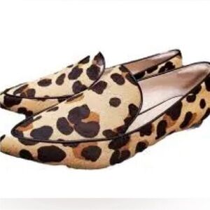 Cole Haan leopard hair flats. Size 7